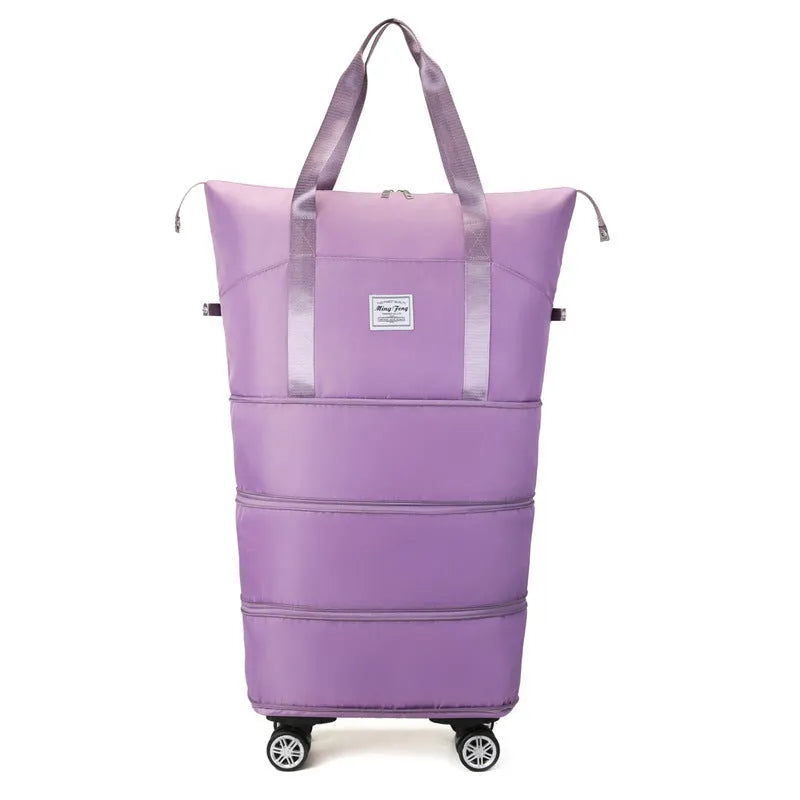 Travel Large Capacity Rod Box Universal Wheel Luggage Bag - Bellarte Enchanté Travel Large Capacity Rod Box Universal Wheel Luggage Bag