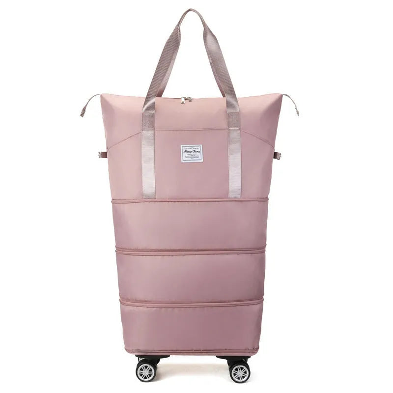 Travel Large Capacity Rod Box Universal Wheel Luggage Bag - Bellarte Enchanté Travel Large Capacity Rod Box Universal Wheel Luggage Bag