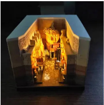 Tree House Panoramic 3D Notes Paper Carving Creative Calendar Decoration - Bellarte Enchanté Tree House Panoramic 3D Notes Paper Carving Creative Calendar Decoration