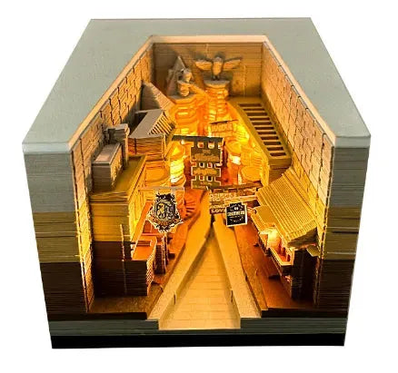 Tree House Paper Carving Notepad Creative Weekly Calendar Earth Calendar - Bellarte Enchanté Tree House Paper Carving Notepad Creative Weekly Calendar Earth Calendar