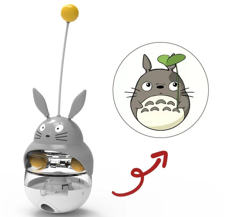 Tumbler Leaky Ball Cat And Dog Educational Toys - Bellarte Enchanté Tumbler Leaky Ball Cat And Dog Educational Toys