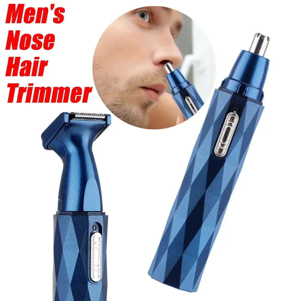 Two-in-one Electric Men's Nose Hair & Trimmer - Bellarte Enchanté Two-in-one Electric Men's Nose Hair & Trimmer