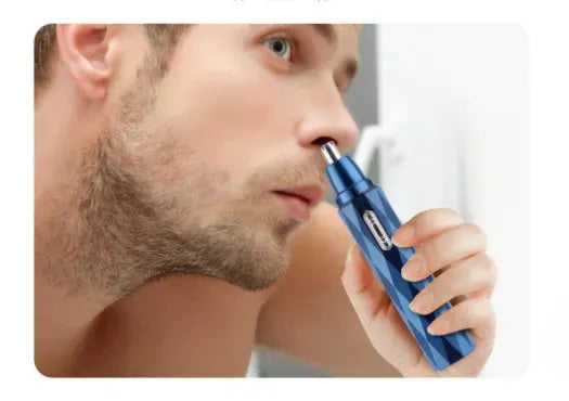 Two-in-one Electric Men's Nose Hair & Trimmer - Bellarte Enchanté Two-in-one Electric Men's Nose Hair & Trimmer