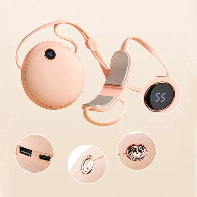 Two-in-One Hanging Neck Hand Warmer Power Bank - Bellarte Enchanté Two-in-One Hanging Neck Hand Warmer Power Bank