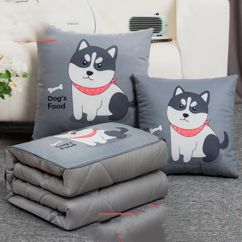 Two-in-one Thick Foldable Pillow And Quilt - Bellarte Enchanté Two-in-one Thick Foldable Pillow And Quilt