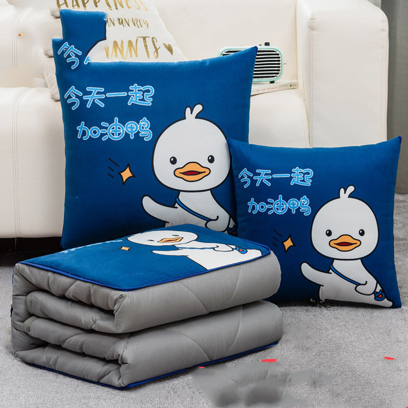 Two-in-one Thick Foldable Pillow And Quilt - Bellarte Enchanté Two-in-one Thick Foldable Pillow And Quilt