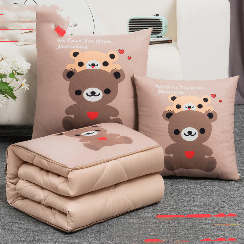 Two-in-one Thick Foldable Pillow And Quilt - Bellarte Enchanté Two-in-one Thick Foldable Pillow And Quilt