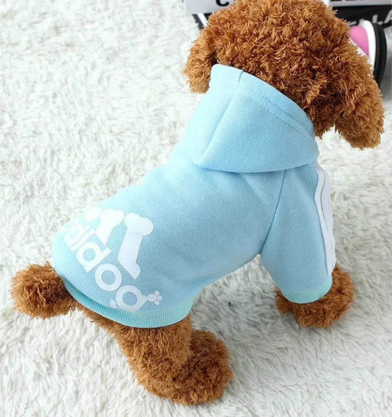 Two Legged Cotton Warm Dog Hoodie - Bellarte Enchanté Two Legged Cotton Warm Dog Hoodie