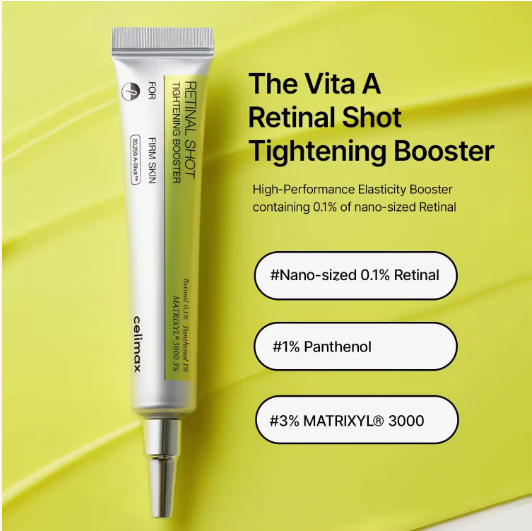 Celimax Vita-A Retinal Shot Tightening Booster – Sérum Reafirmante Coreano 30ml