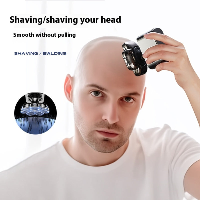 TYPE-C Digital Display Nine Cutter Head Electric Shaver Bald Head Hair Clipper - Bellarte Enchanté TYPE-C Digital Display Nine Cutter Head Electric Shaver Bald Head Hair Clipper