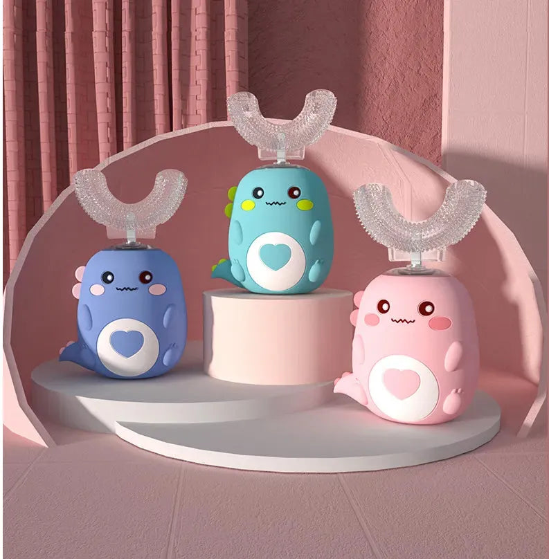 U-Shaped Children's Electric Toothbrush Fully Automatic Baby - Bellarte Enchanté U-Shaped Children's Electric Toothbrush Fully Automatic Baby