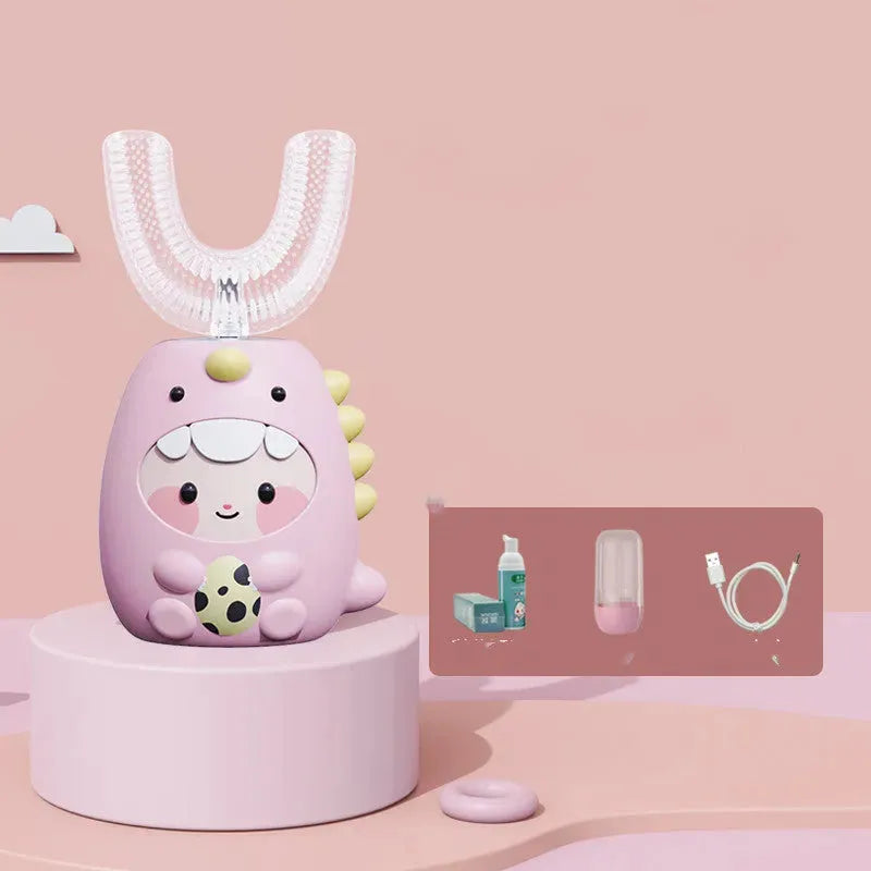U-Shaped Children's Electric Toothbrush Fully Automatic Baby - Bellarte Enchanté U-Shaped Children's Electric Toothbrush Fully Automatic Baby