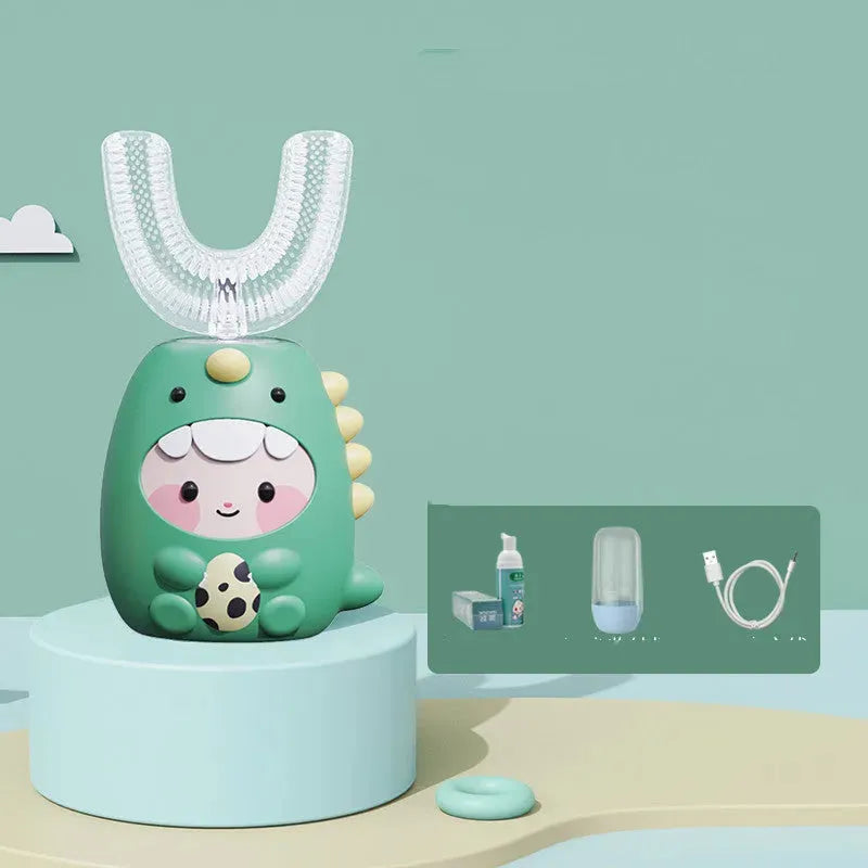 U-Shaped Children's Electric Toothbrush Fully Automatic Baby - Bellarte Enchanté U-Shaped Children's Electric Toothbrush Fully Automatic Baby