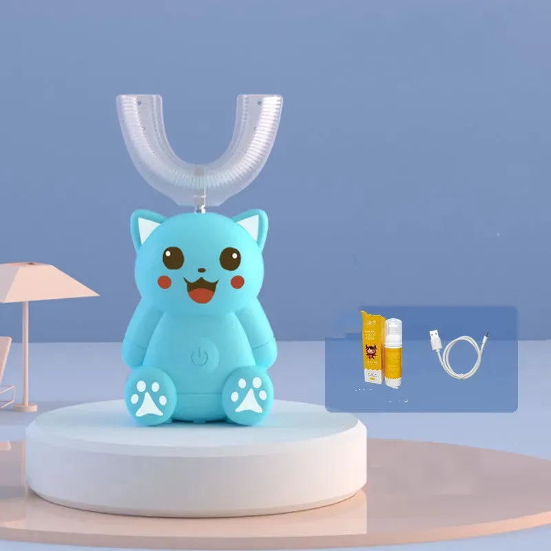 U-Shaped Children's Electric Toothbrush Fully Automatic Baby - Bellarte Enchanté U-Shaped Children's Electric Toothbrush Fully Automatic Baby
