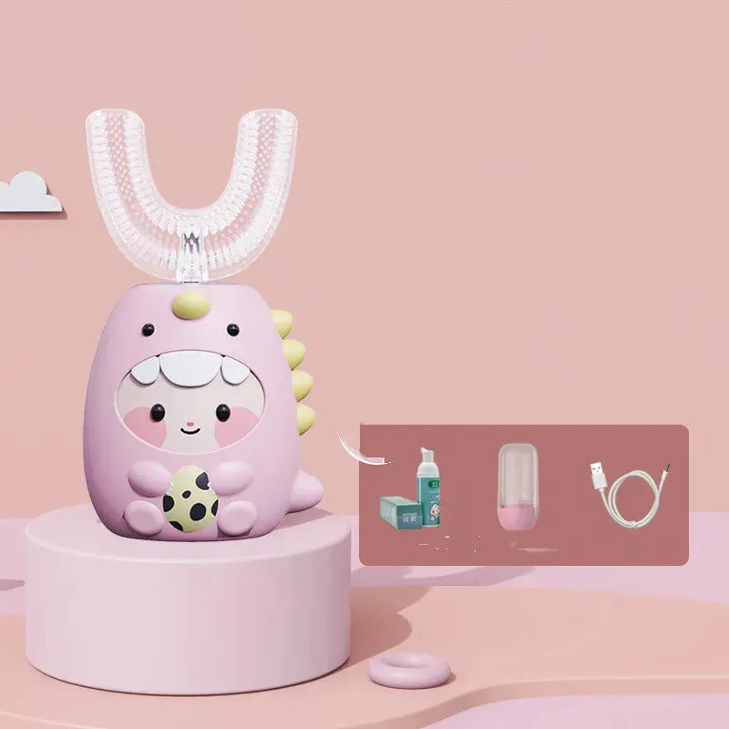 U-Shaped Children's Electric Toothbrush Fully Automatic Baby - Bellarte Enchanté U-Shaped Children's Electric Toothbrush Fully Automatic Baby