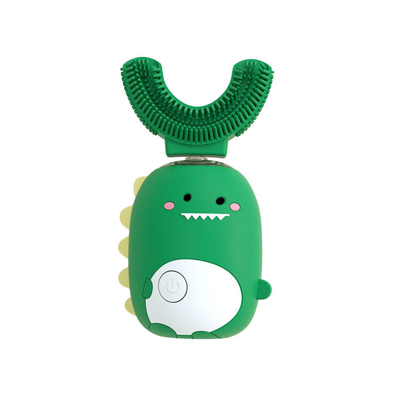 U-Shaped Children's Electric Toothbrush Soft Bristles Waterproof Automatic Ultrasonic Teeth Tooth Brush Cartoon Pattern - Bellarte Enchanté U-Shaped Children's Electric Toothbrush Soft Bristles Waterproof Automatic Ultrasonic Teeth Tooth Brush Cartoon Pattern