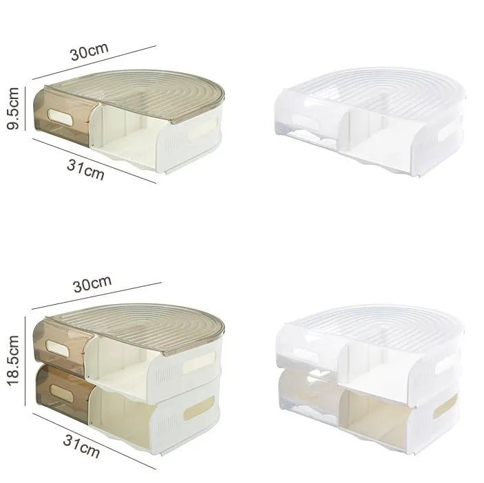 U-shaped Egg Box Can Be Stacked Multiple Layers - Bellarte Enchanté U-shaped Egg Box Can Be Stacked Multiple Layers
