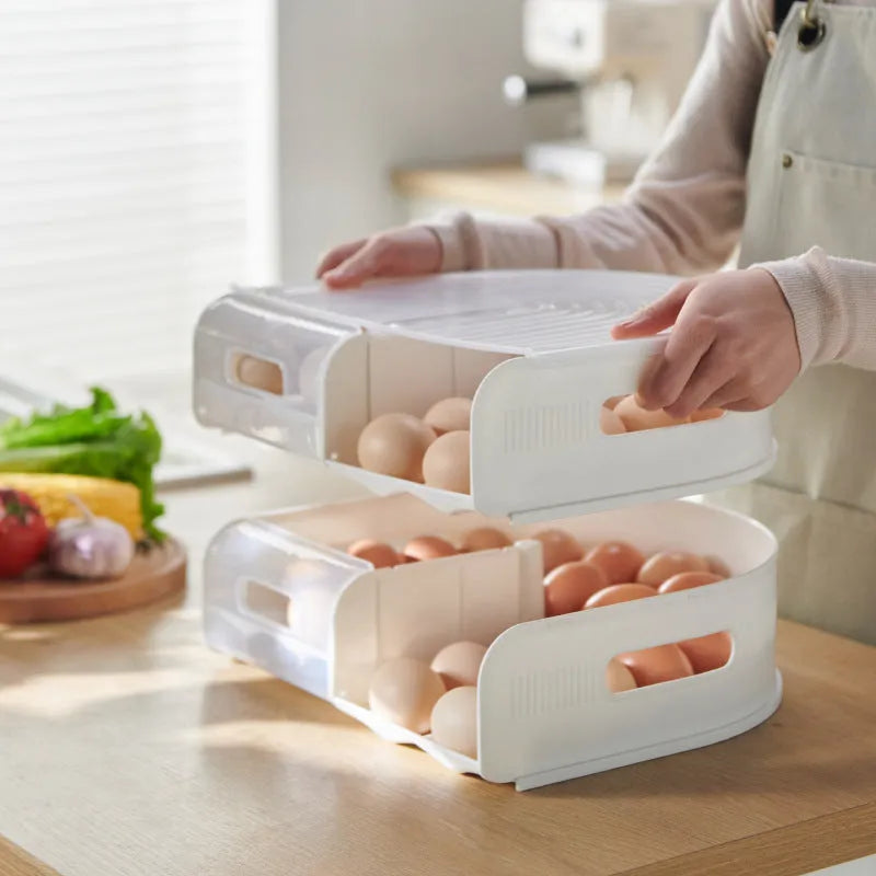 U-shaped Egg Box Can Be Stacked Multiple Layers - Bellarte Enchanté U-shaped Egg Box Can Be Stacked Multiple Layers