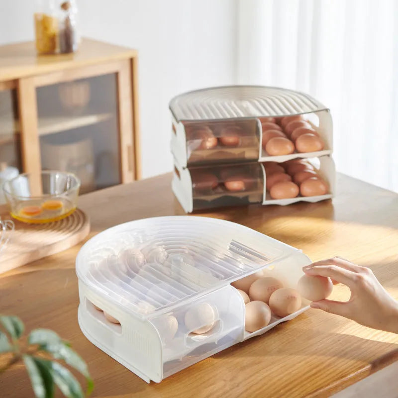 U-shaped Egg Box Can Be Stacked Multiple Layers - Bellarte Enchanté U-shaped Egg Box Can Be Stacked Multiple Layers