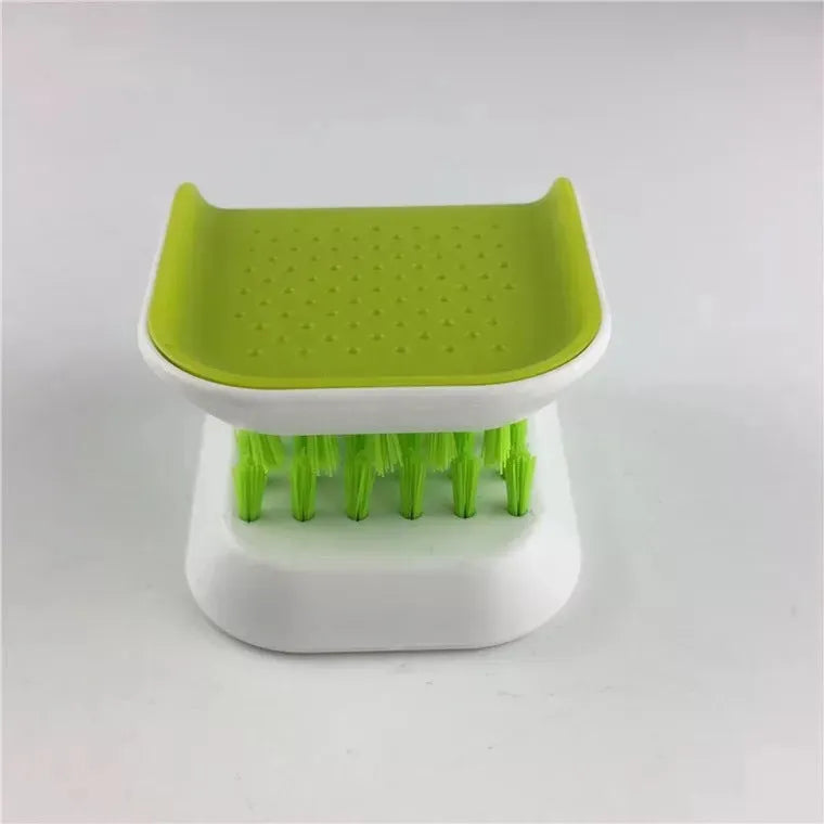 U-Shaped Knife And Cutlery Cleaner Brush Home Kitchen Cleaning Brushes Bristle Scrub Kitchen Washing - Bellarte Enchanté U-Shaped Knife And Cutlery Cleaner Brush Home Kitchen Cleaning Brushes Bristle Scrub Kitchen Washing