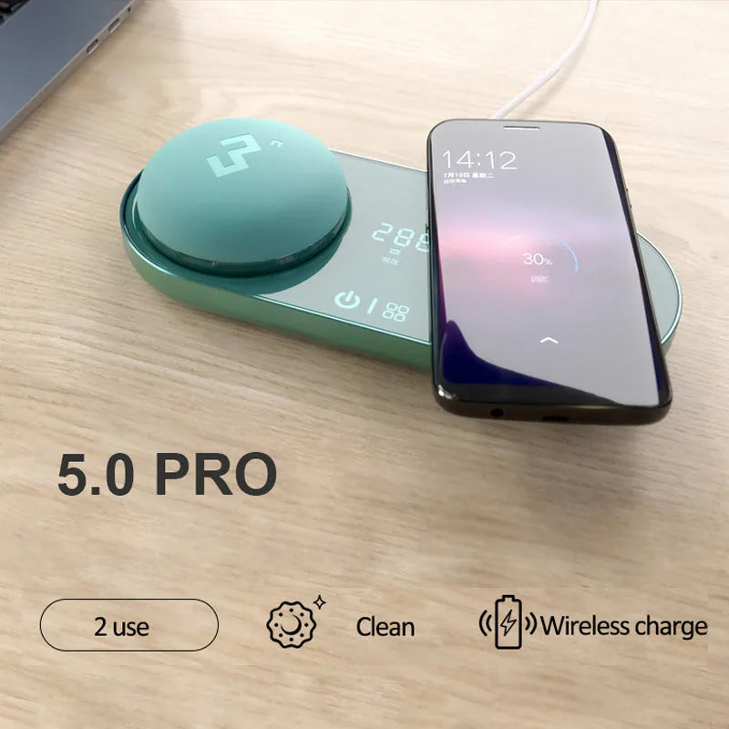 Ultrasonic Lens Cleaner Contact Lens Cleaning Machine Sonic Washing Case USB Charge - Bellarte Enchanté Ultrasonic Lens Cleaner Contact Lens Cleaning Machine Sonic Washing Case USB Charge