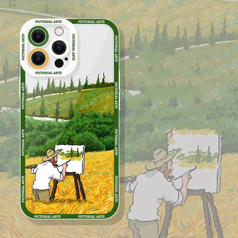 Uncle Mobile Phone Transparent Case - Bellarte Enchanté Uncle Mobile Phone Transparent Case