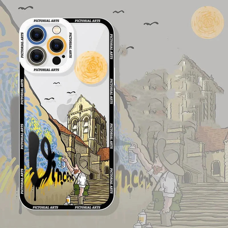 Uncle Mobile Phone Transparent Case - Bellarte Enchanté Uncle Mobile Phone Transparent Case