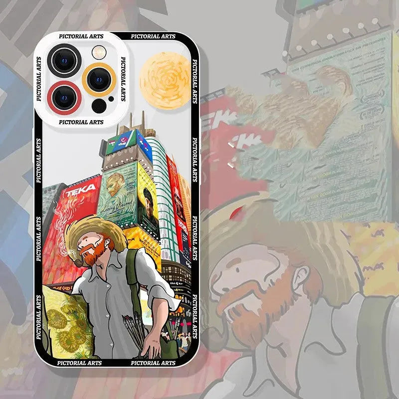 Uncle Mobile Phone Transparent Case - Bellarte Enchanté Uncle Mobile Phone Transparent Case