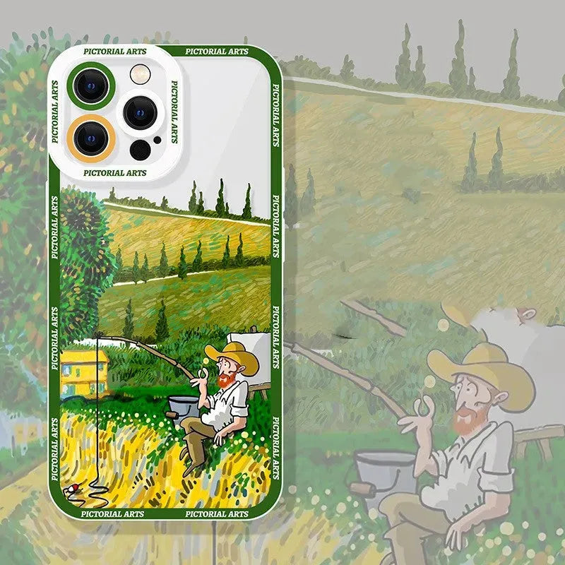 Uncle Mobile Phone Transparent Case - Bellarte Enchanté Uncle Mobile Phone Transparent Case