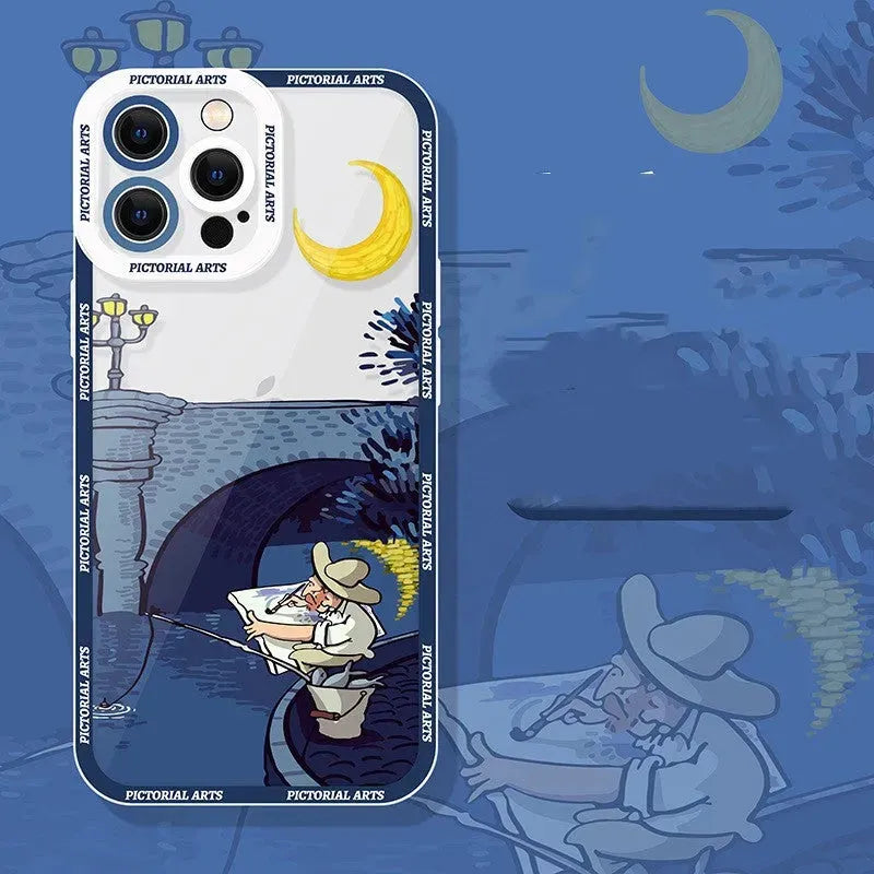 Uncle Mobile Phone Transparent Case - Bellarte Enchanté Uncle Mobile Phone Transparent Case