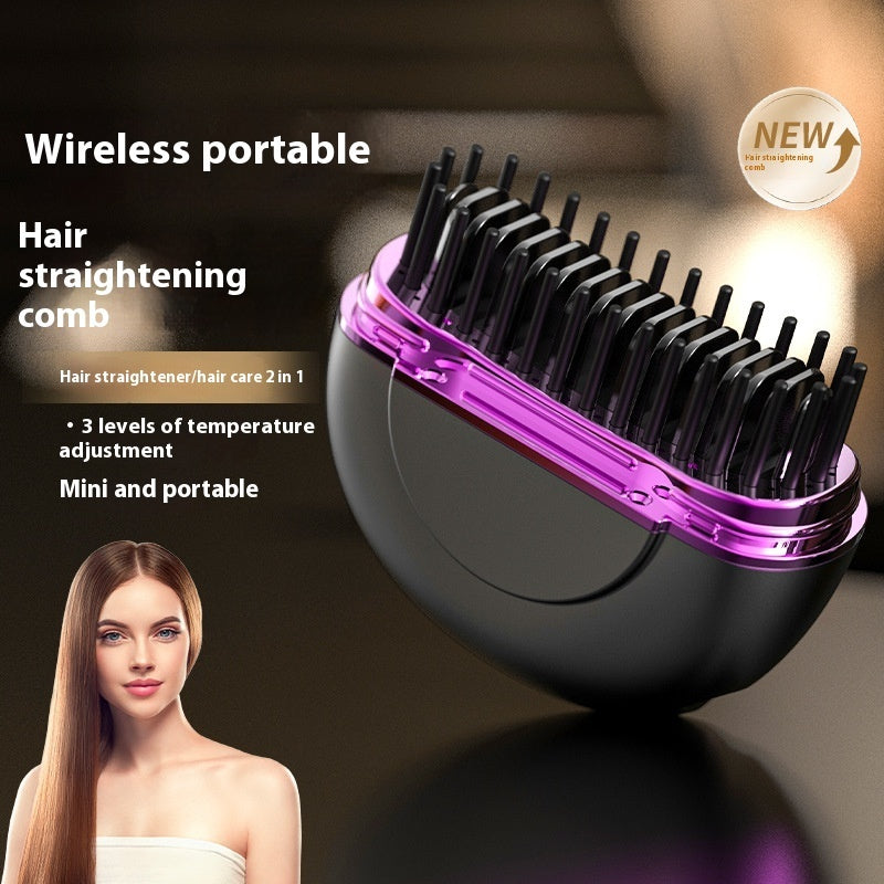 Usb Charging For Curling Or Straightening Ceramic Heating Hair Straightener - Bellarte Enchanté Usb Charging For Curling Or Straightening Ceramic Heating Hair Straightener