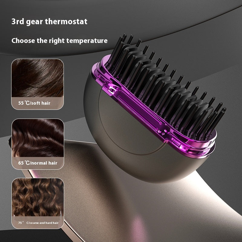 Usb Charging For Curling Or Straightening Ceramic Heating Hair Straightener - Bellarte Enchanté Usb Charging For Curling Or Straightening Ceramic Heating Hair Straightener