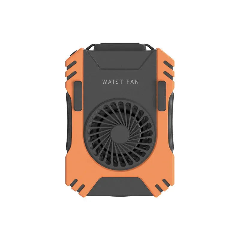 Usb Charging Hanging Neck Small Fan Mini Outdoor Waist Fan Hanging Waist Fan - Bellarte Enchanté Usb Charging Hanging Neck Small Fan Mini Outdoor Waist Fan Hanging Waist Fan