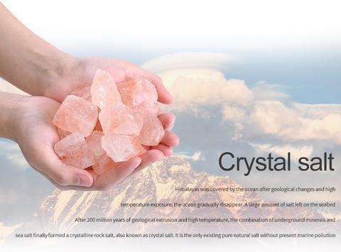 USB Crystal Light Himalayan Salt LED Lamp - Bellarte Enchanté USB Crystal Light Himalayan Salt LED Lamp