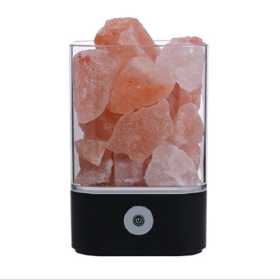 USB Crystal Light Himalayan Salt LED Lamp - Bellarte Enchanté USB Crystal Light Himalayan Salt LED Lamp
