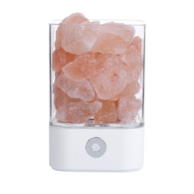 USB Crystal Light Himalayan Salt LED Lamp - Bellarte Enchanté USB Crystal Light Himalayan Salt LED Lamp