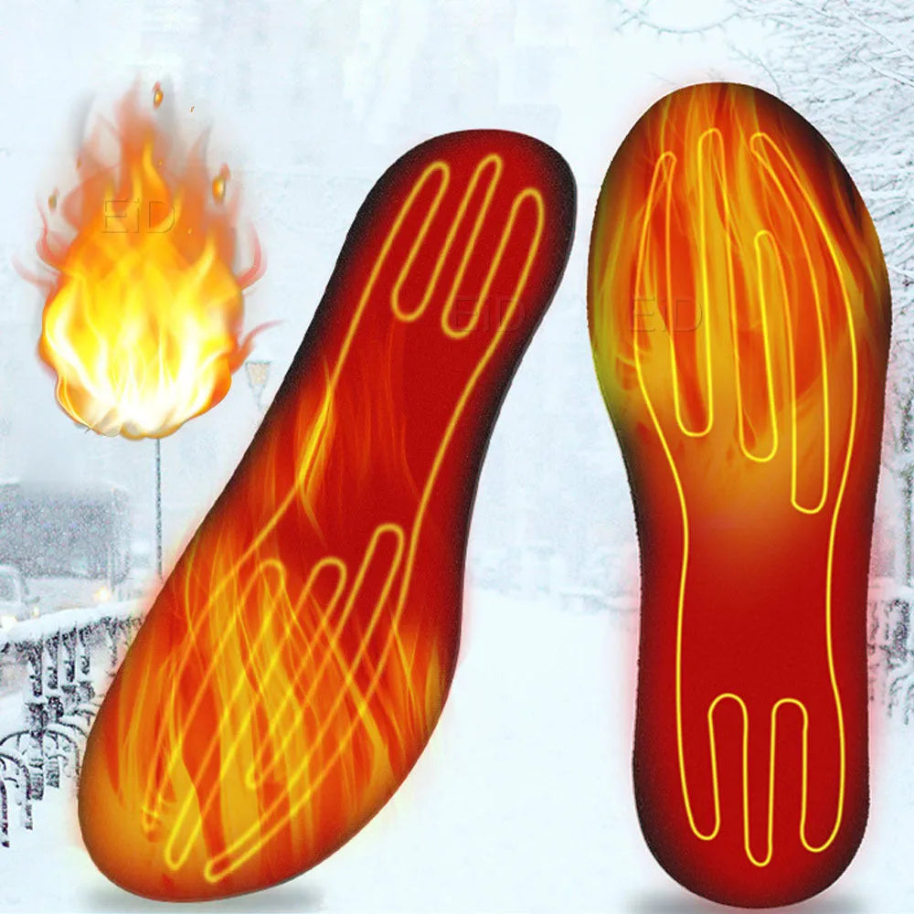 USB Heated Shoes Insoles Can Be Cut Winter Warm Heating Insoles Pad Feet For Boots Sneaker Shoes - Bellarte Enchanté USB Heated Shoes Insoles Can Be Cut Winter Warm Heating Insoles Pad Feet For Boots Sneaker Shoes
