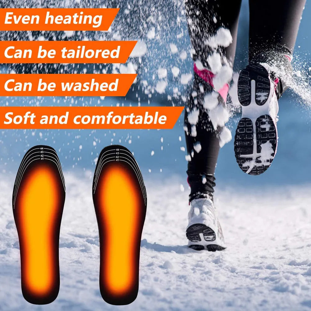 USB Heated Shoes Insoles Can Be Cut Winter Warm Heating Insoles Pad Feet For Boots Sneaker Shoes - Bellarte Enchanté USB Heated Shoes Insoles Can Be Cut Winter Warm Heating Insoles Pad Feet For Boots Sneaker Shoes