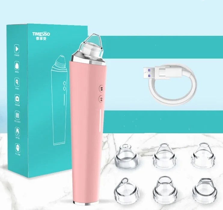 USB Rechargeable Vacuum Pimple Extractor Machine - Bellarte Enchanté USB Rechargeable Vacuum Pimple Extractor Machine