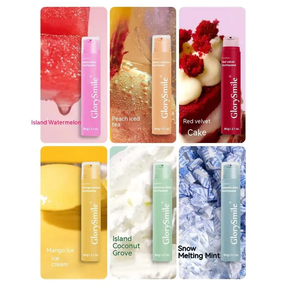 V34 Fruit Flavor Toothpaste Whitening Teeth Removing Yellow Odor Removing - Bellarte Enchanté V34 Fruit Flavor Toothpaste Whitening Teeth Removing Yellow Odor Removing