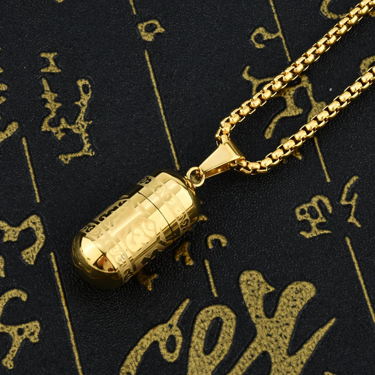 Vintage Trend Pendant Necklace Can Be Opened - Bellarte Enchanté Vintage Trend Pendant Necklace Can Be Opened