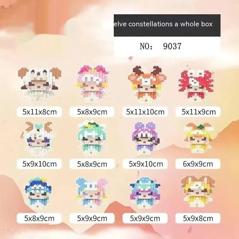 Violent Bear Building Blocks Toy Decoration Trend Creative - Bellarte Enchanté Violent Bear Building Blocks Toy Decoration Trend Creative