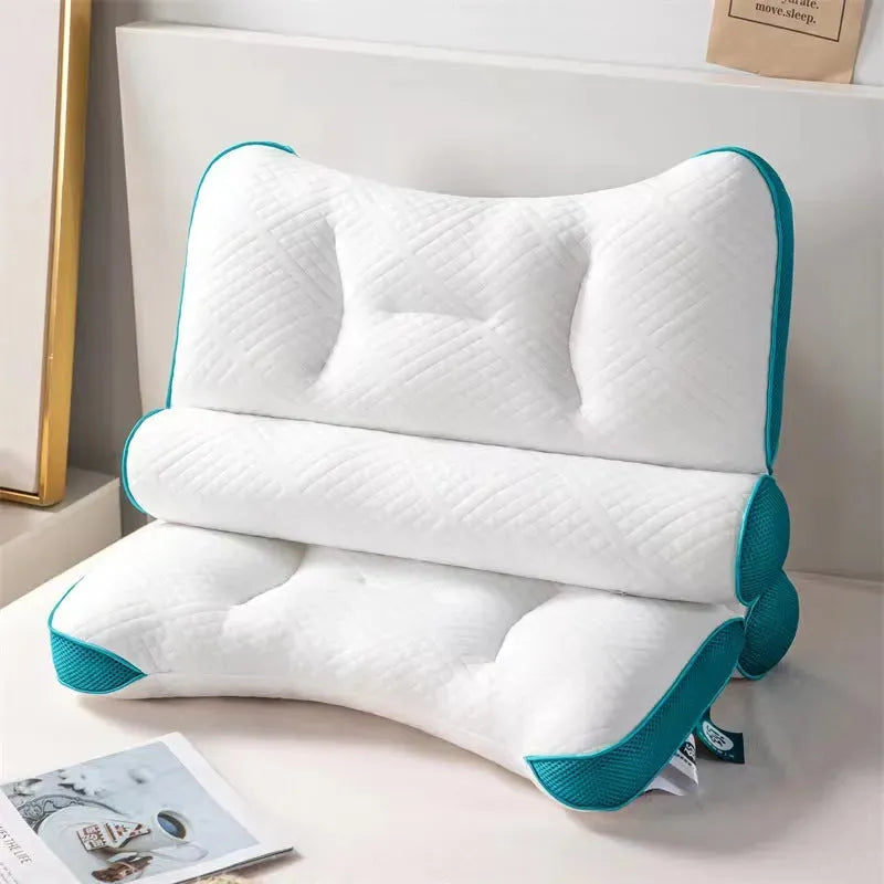 Washable Sleep Neck Support Back Traction Pillow - Bellarte Enchanté Washable Sleep Neck Support Back Traction Pillow