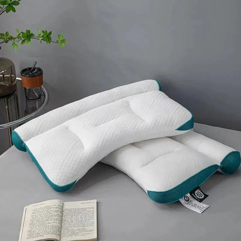 Washable Sleep Neck Support Back Traction Pillow - Bellarte Enchanté Washable Sleep Neck Support Back Traction Pillow