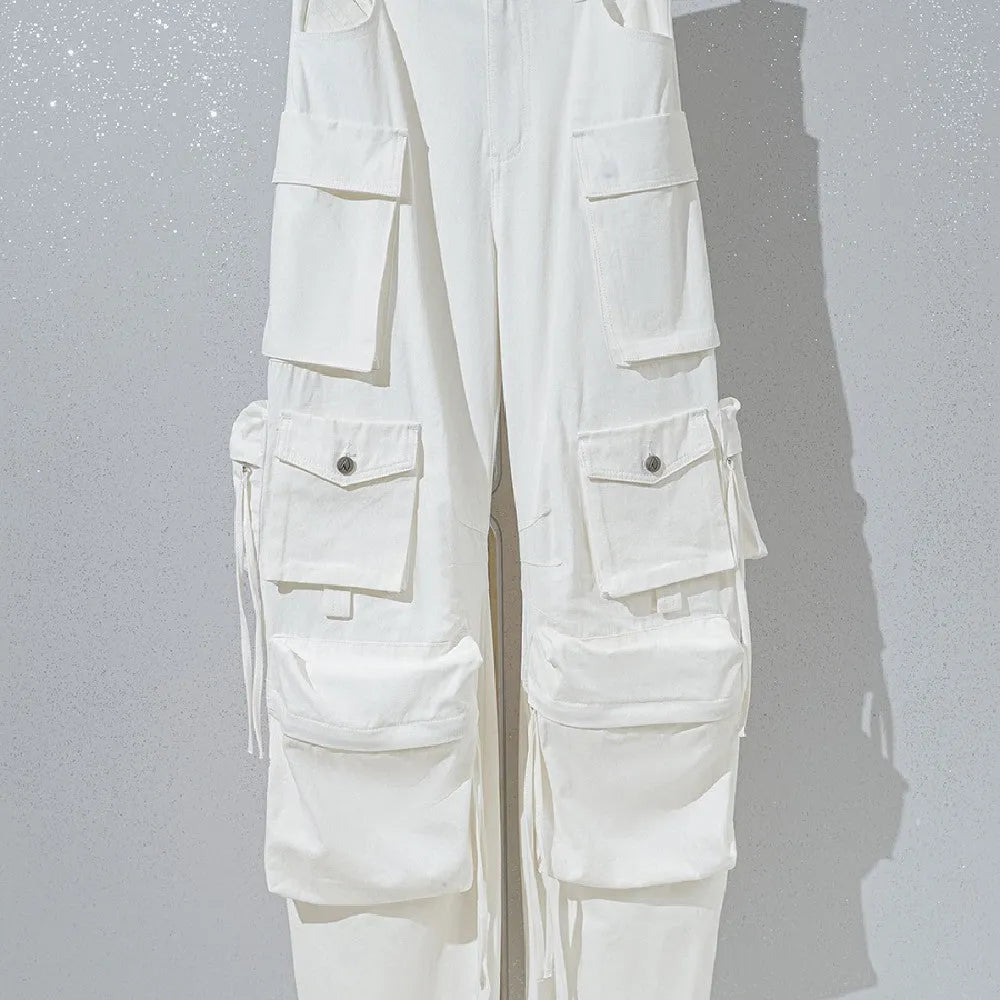 Washed And Torn Work Clothes Jeans - Bellarte Enchanté Washed And Torn Work Clothes Jeans