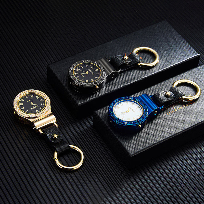 Watch Usb Rechargeable Metal Lighter Windproof - Bellarte Enchanté Watch Usb Rechargeable Metal Lighter Windproof