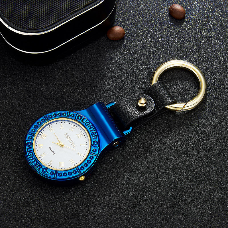 Watch Usb Rechargeable Metal Lighter Windproof - Bellarte Enchanté Watch Usb Rechargeable Metal Lighter Windproof