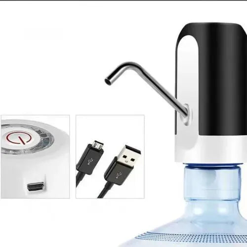 Water Bottle Electric Automatic Universal Dispenser 5 Gallon USB USB Water Dispenser Automatic Drinking Water Bottle - Bellarte Enchanté Water Bottle Electric Automatic Universal Dispenser 5 Gallon USB USB Water Dispenser Automatic Drinking Water Bottle