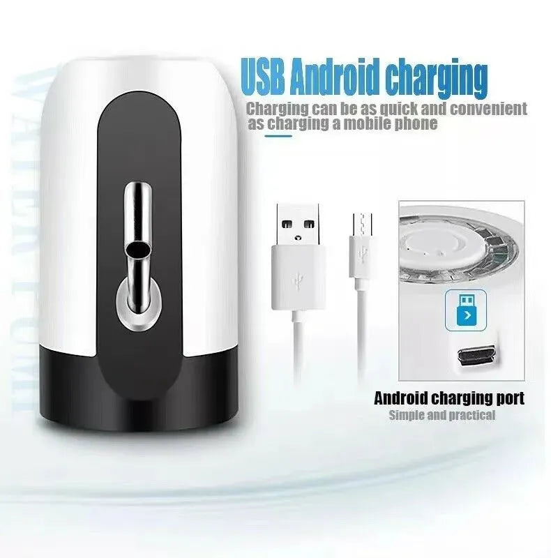 Water Bottle Electric Automatic Universal Dispenser 5 Gallon USB USB Water Dispenser Automatic Drinking Water Bottle - Bellarte Enchanté Water Bottle Electric Automatic Universal Dispenser 5 Gallon USB USB Water Dispenser Automatic Drinking Water Bottle