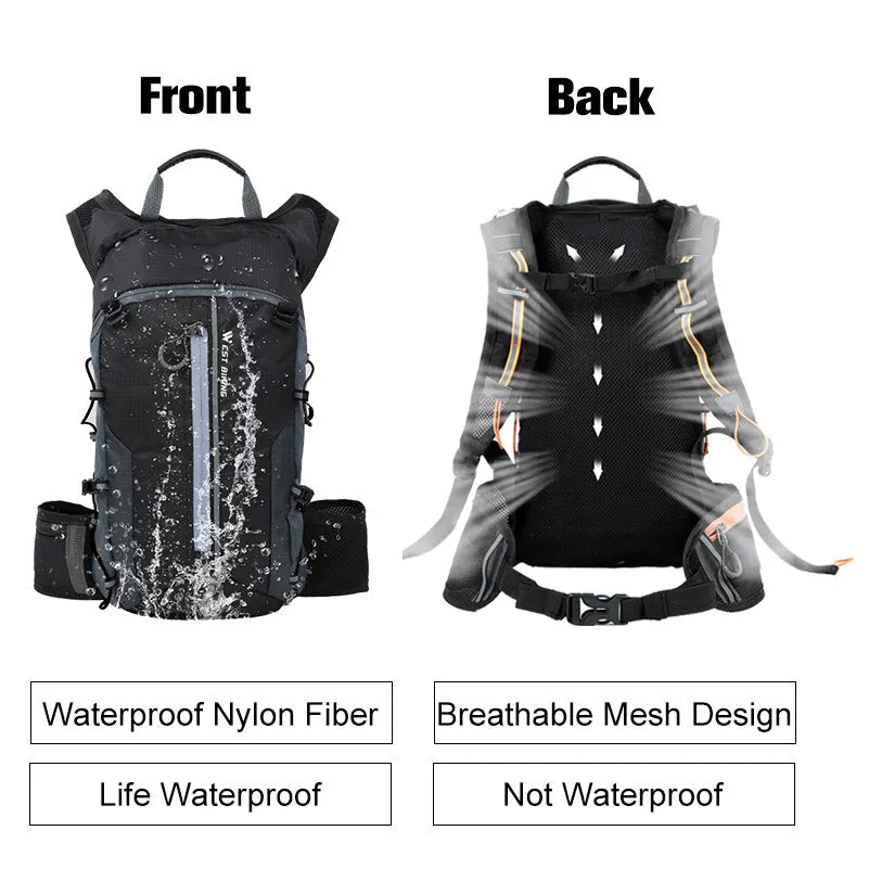 Waterproof Bicycle Bag Cycling Backpack - Bellarte Enchanté Waterproof Bicycle Bag Cycling Backpack